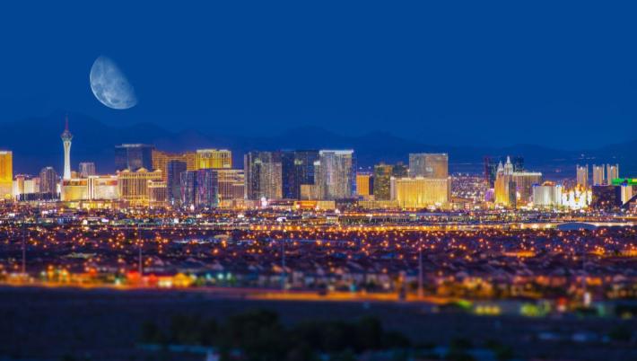 Vegas skyline 