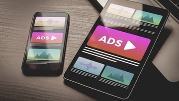 advertiser tracking on two mobile devices