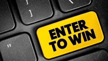 Enter to Win key on computer keyboard 