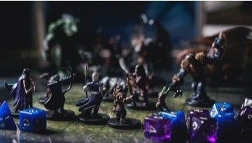 Dungeons and Dragons role play board game