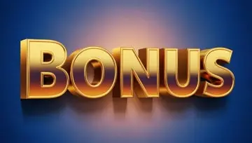 3D "Bonus" sign