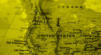 Map of the United States 