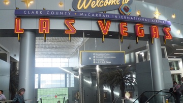 McCarran International Airport in Las Vegas is seeing increased traffic as visitation to Vegas picks up