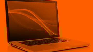 open laptop