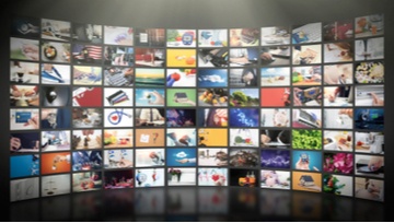 Selection of streaming service offerings