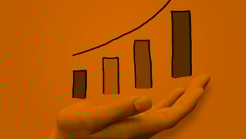 upward movement bar graph