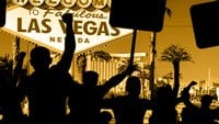 Casino workers’ picket strike